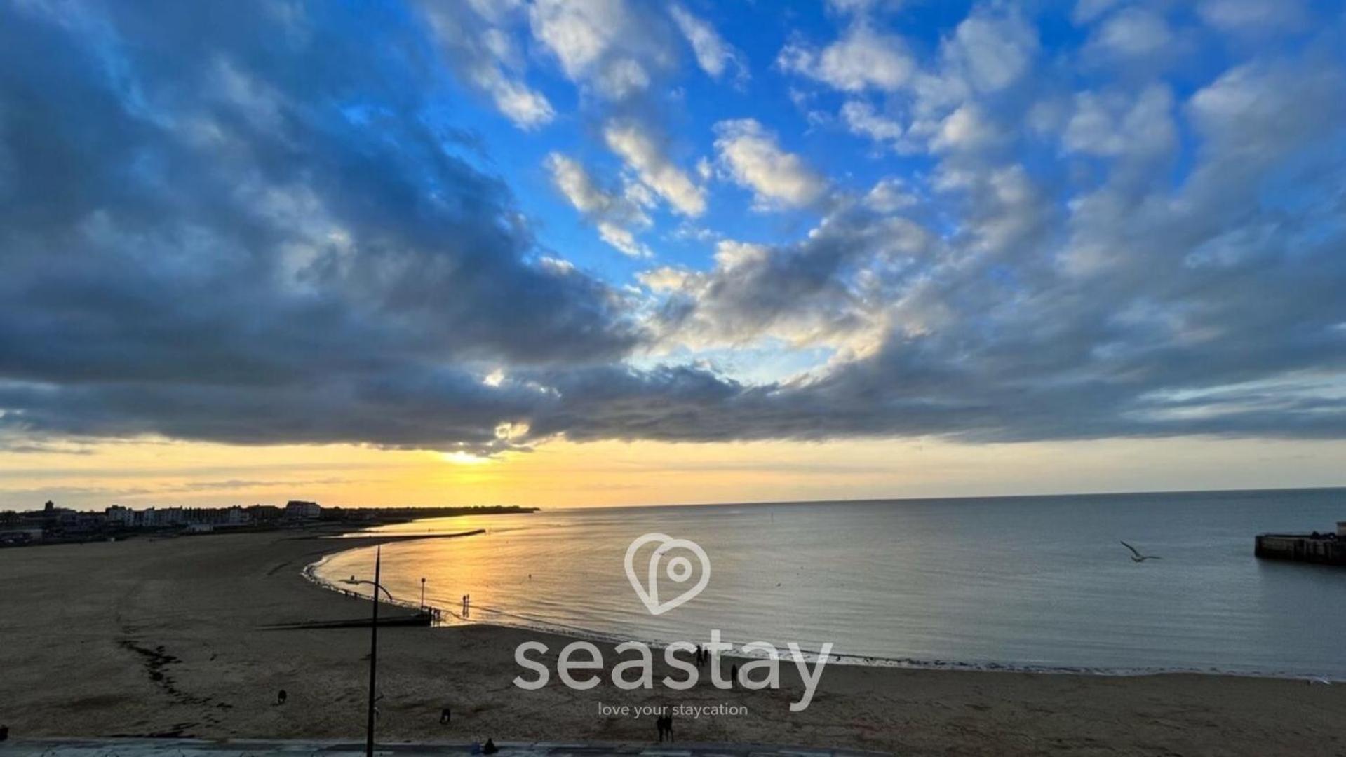 Sea Garden Ramsgate Sleeps4 Parking Amazing Views Apartamento Exterior foto
